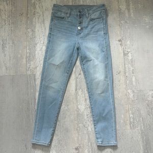American Eagle High Rise Jegging Crop Size 4S